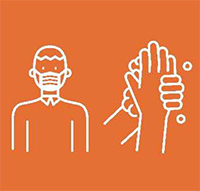 Wear masks and wash hands	